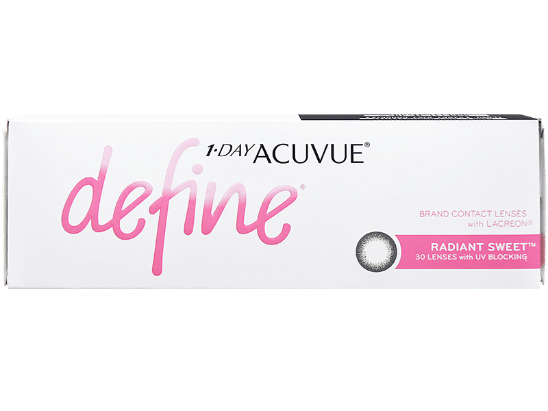 1 Day Acuvue Define Moist Radiant Sweet with LACREON