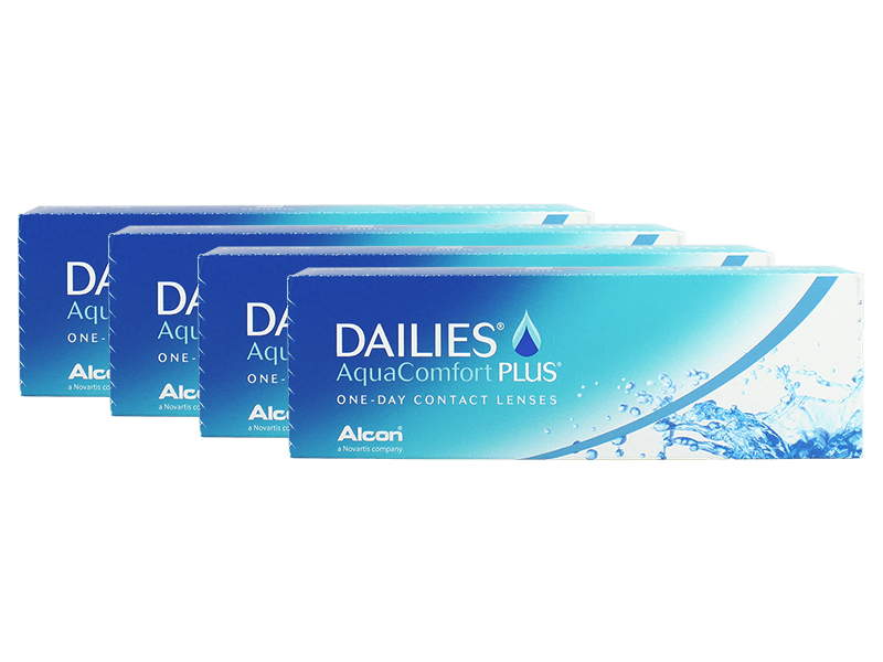 Focus Dailies Aqua Comfort Plus 4-Box Pack (60 Pairs)