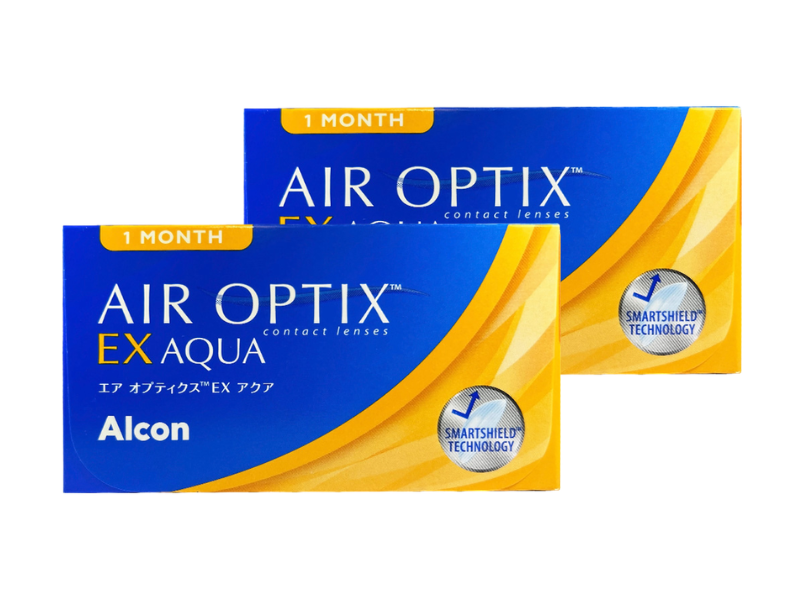 Air Optix EX Aqua (Night & Day Aqua 3pc)(2 Boxes)